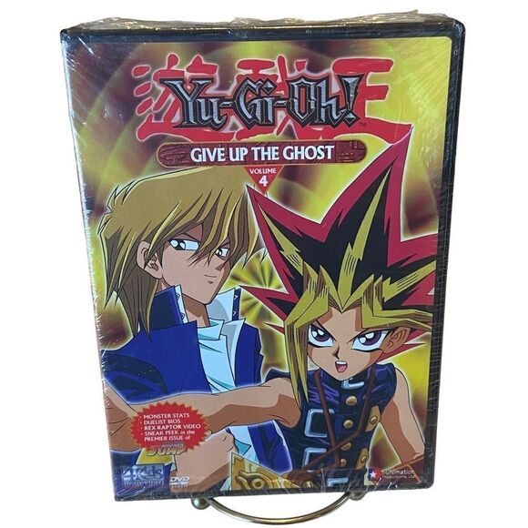 Yu-Gi-Oh - Vol. 4: Give Up the Ghost (DVD, 2002, Edited) NWT / Sealed - Picture 1 of 3